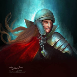 Painting a Fantasy Warrior in Photoshop