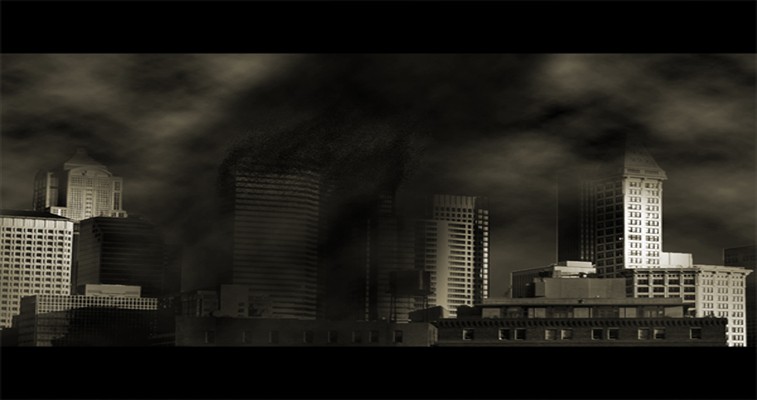 Twister in the City Photoshop Tutorial