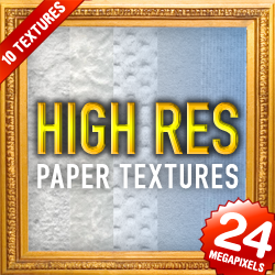 10 High Res Paper Textures