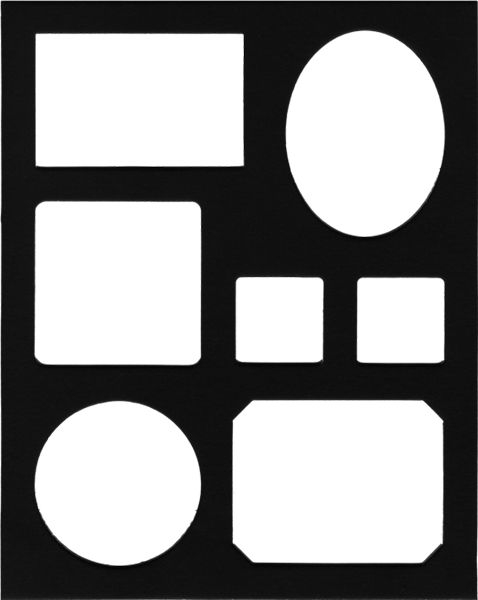 Collage Picture Framing Mat