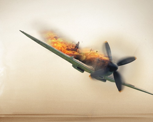 Manipulating a WW2 Fighter Aircraft