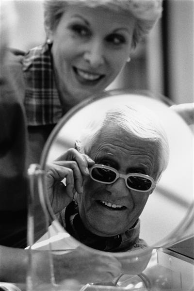 Couple Shopping for Glasses