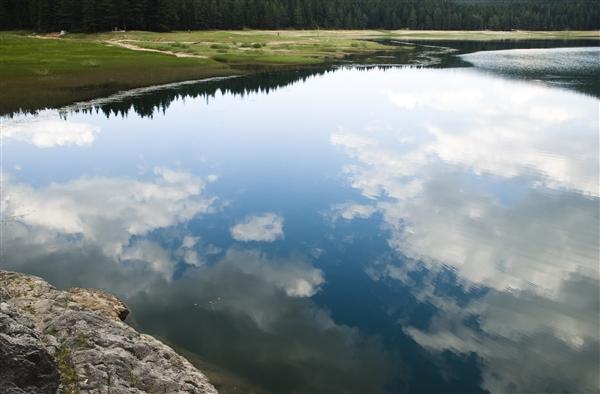 Sky Reflection in Water