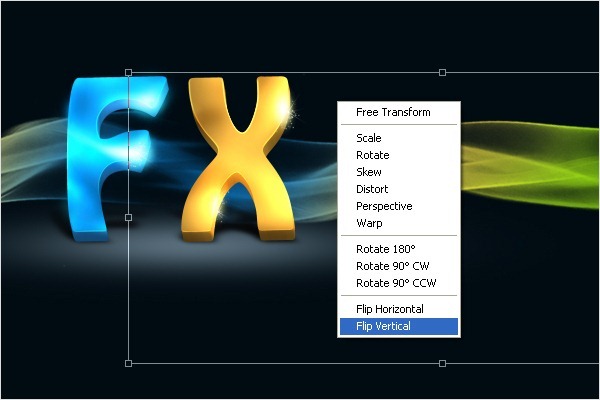 step45 Hướng Dẫn Photoshop: Hiệu Ứng Chữ 3D Chói Sáng   thiết kế web