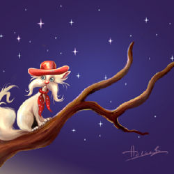 Painting “The Clever Cat” Photoshop Tutorial