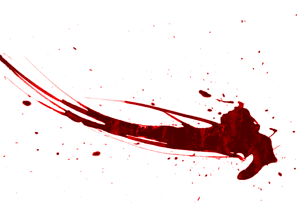 blood splatter. Abstract lood splatter