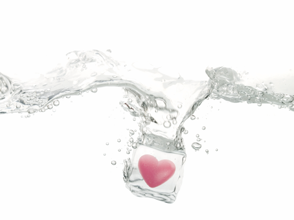 Splashing Ice Cube – Heart Splashing Ice Cube – Heart