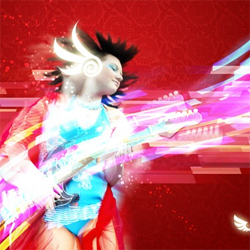 Lady Rocker Wallpaper Manipulation Photoshop Tutorial