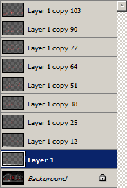 Layers remaining after merging.