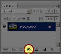 2 adjustment layer button Hướng Dẫn Tạo Hiệu Ứng Sepia