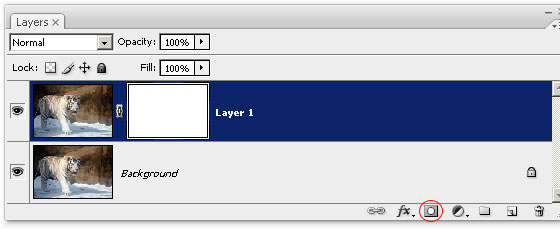 Duplicated layer with mask