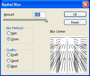 Radial Blur Filter
