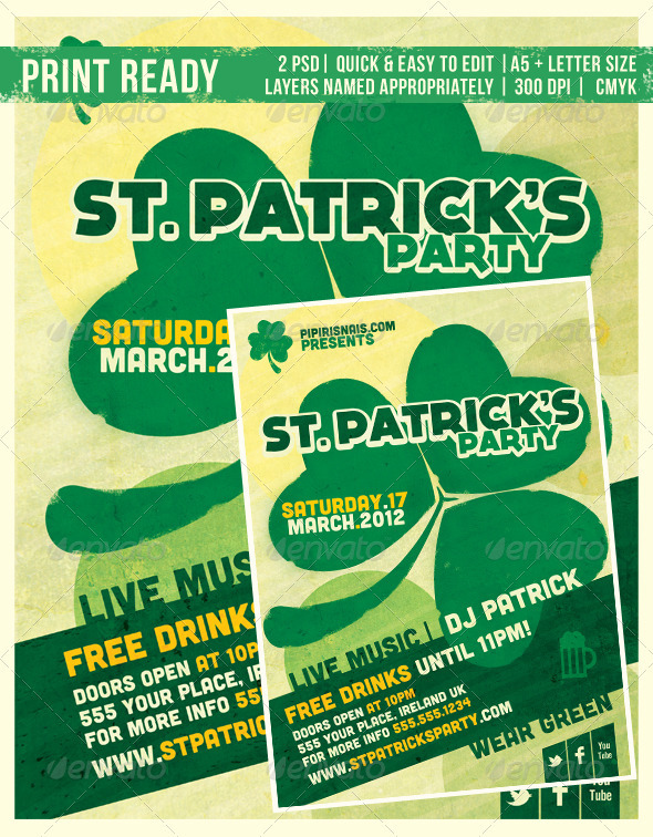 st patricks day photoshop brushes