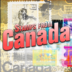 Stamps from Canada Photoshop Brushes