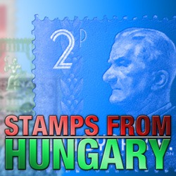 Stamps from Hungary Photoshop Brushes