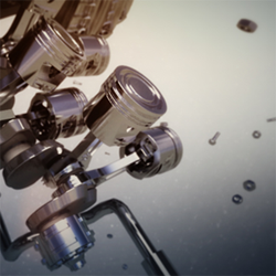 Intricate 3D Motion Graphics by Kiseon Han
