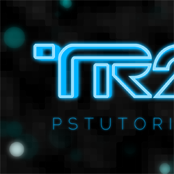 TRON-Inspired Text Photoshop Tutorial