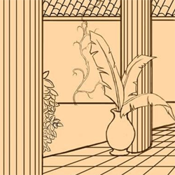 Roman House Painting Part I - The Drawing Photoshop Tutorial