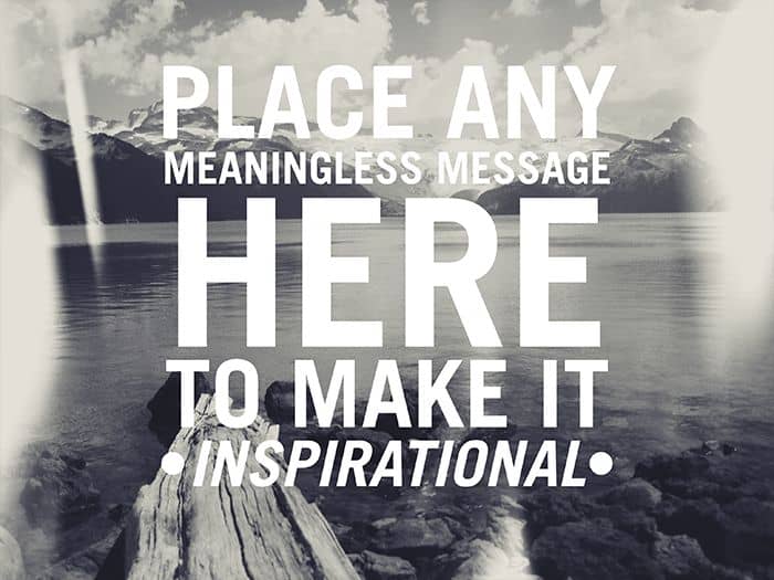 Inspirational Message After Inspirational Message After